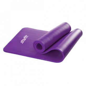 Коврик для фитнеса 10 мм, фиолетовый