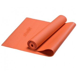 Коврик для йоги 4 мм, оранжевый