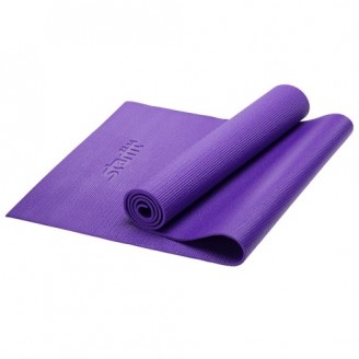 Коврик для йоги 4 мм, фиолетовый