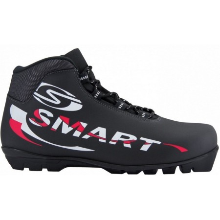 Лыжные ботинки Spine Smart на подошве NNN черные