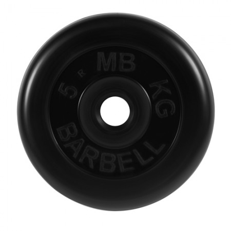 Диски обрезиненные МВ Barbell для штанги 5 кг 30 мм