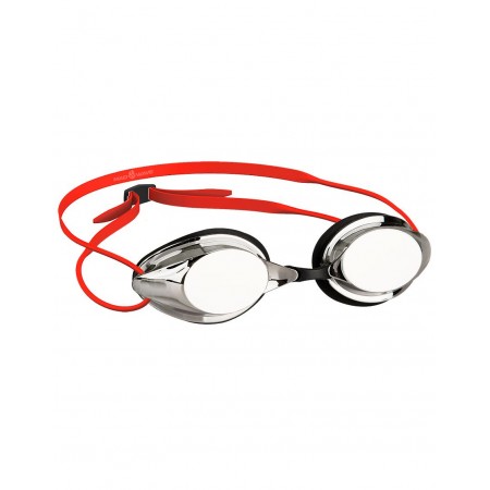 Стартовые очки MadWave STREAMLINE Mirror, Red/Metallic