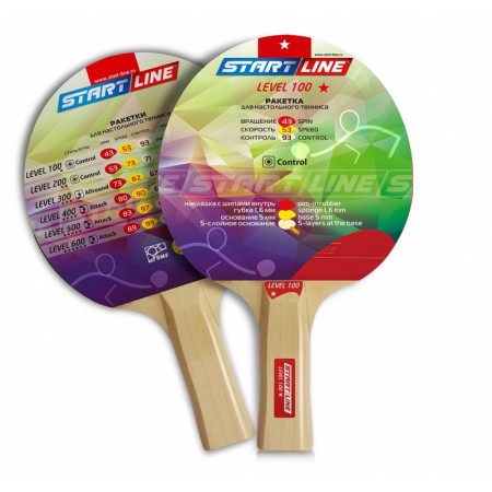 Набор ракеток для настольного тенниса с 3 мячами  