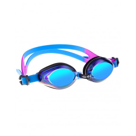 Очки для плавания юниорские AQUA Rainbow, blue