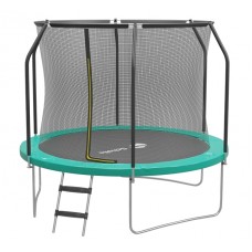Батут Scholle flip 10FT (диаметр батута 305 см) с лестницей