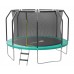 Батут Scholle flip 12FT (диаметр батута 366 см) с лестницей
