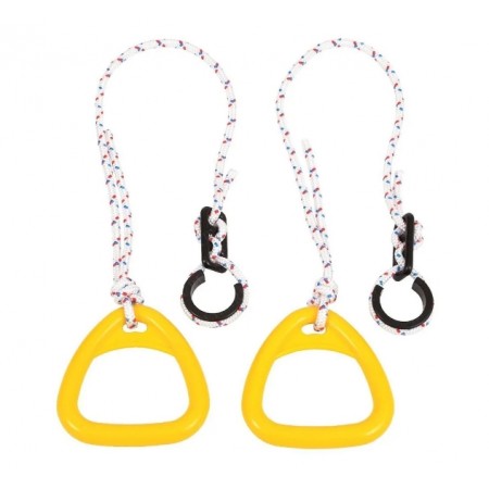 Кольца гимнастические пластиковые треугольные, пара