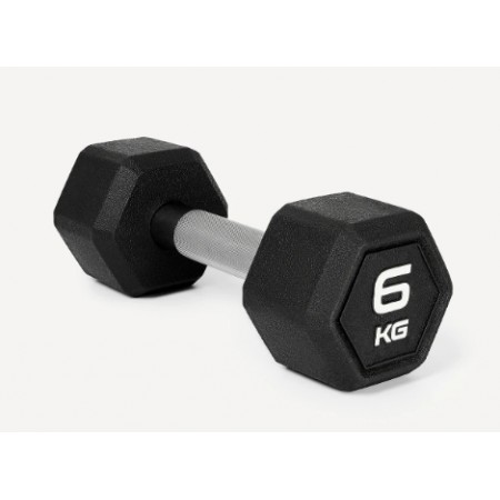 Гантель гексагональная обрезиненная Starfit 6 кг, пара