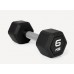 Гантель гексагональная обрезиненная Starfit 6 кг, пара