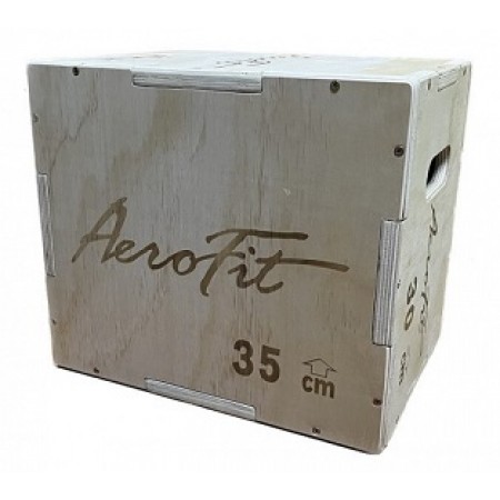 Тумба для запрыгиваний Плиобокс Aerofit 30*35*40 см, фанера 18 мм